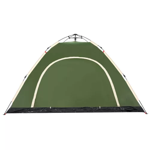  5 személyes zöld felugró kempingsátor