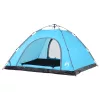  5 személyes kék felugró kempingsátor