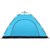  5 személyes kék felugró kempingsátor