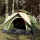  3 személyes zöld kupola alakú felugró kempingsátor