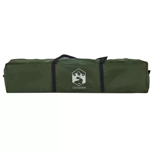  4 személyes zöld kupola alakú felugró kempingsátor