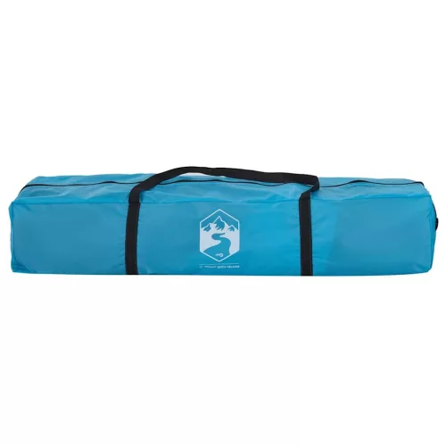  4 személyes kék kupola alakú felugró kempingsátor