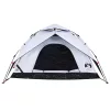  5 személyes fehér sötétítőszövet felugró kempingsátor
