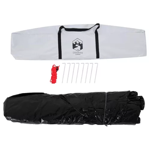  5 személyes fehér sötétítőszövet felugró kempingsátor