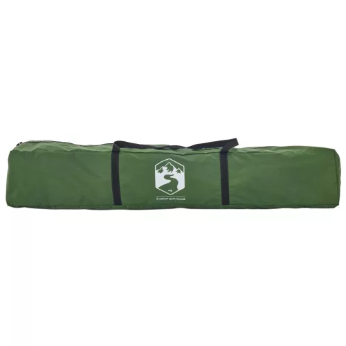  4 személyes zöld gyorskioldó kabin kempingsátor