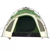  3 személyes zöld kupola alakú felugró kempingsátor