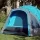  3 személyes kék kupola alakú felugró kempingsátor