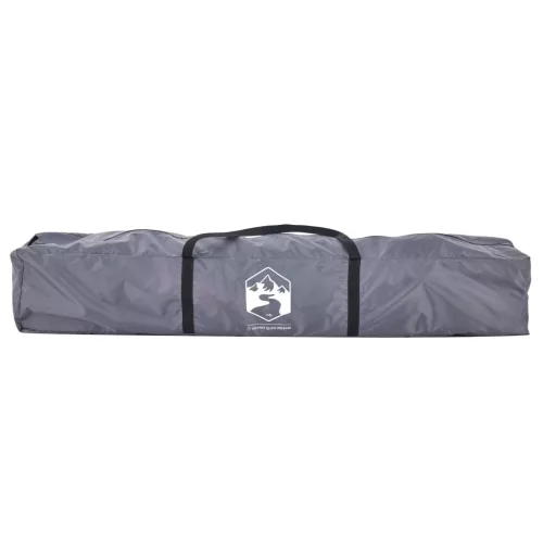  4 személyes szürke és narancs kupola alakú felugró kempingsátor