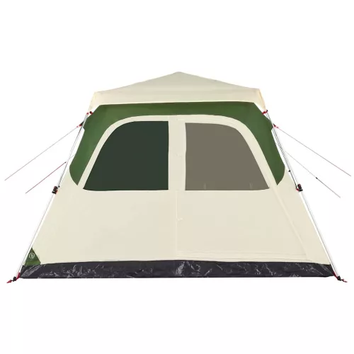  6 személyes zöld gyorskioldó kupola alakú családi sátor