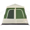  8 személyes zöld kupola alakú felugró családi sátor