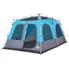  8 személyes kék kupola alakú felugró családi sátor