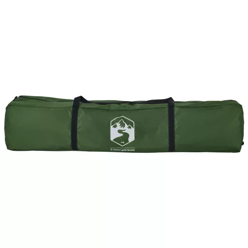  4 személyes zöld kupola alakú felugró kempingsátor