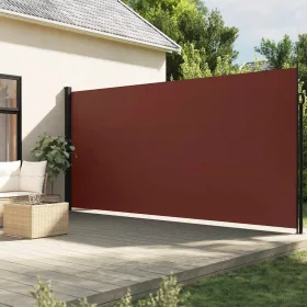  barna behúzható oldalsó napellenző 200 x 500 cm