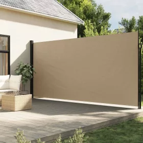  bézs behúzható oldalsó napellenző 220 x 500 cm