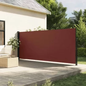  barna behúzható oldalsó napellenző 180 x 600 cm