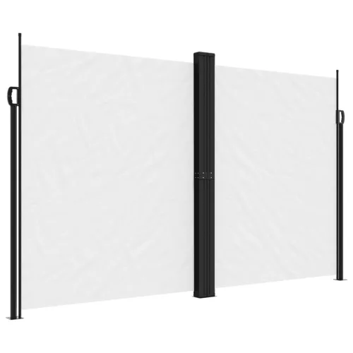  fehér behúzható oldalsó napellenző 200 x 1000 cm