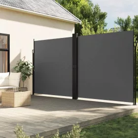    antracitszürke behúzható oldalsó napellenző 200 x 1200 cm