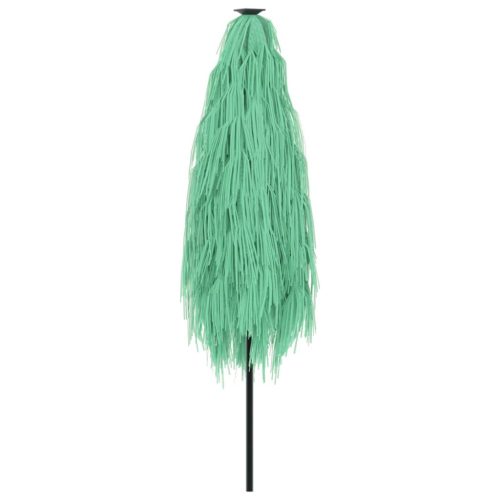  zöld kerti napernyő acél rúddal 388 x 388 x 248 cm