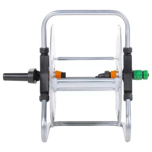  falra szerelhető acél tömlődob 50 m 1/2 tömlőhöz"