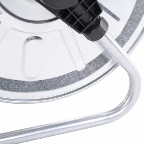  falra szerelhető acél tömlődob 50 m 1/2 tömlőhöz"