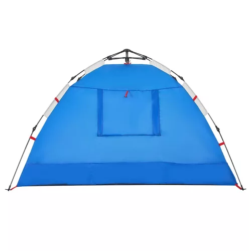  2 személyes azúrkék vízálló gyorskioldó strandsátor