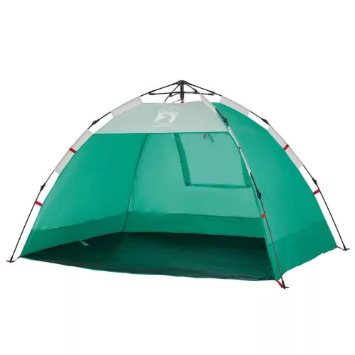  2 személyes tengerzöld vízálló gyorskioldó strandsátor