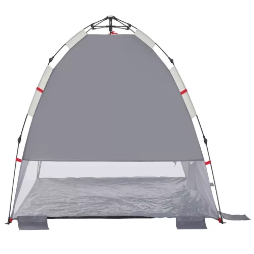  2 személyes szürke vízálló gyorskioldó strandsátor