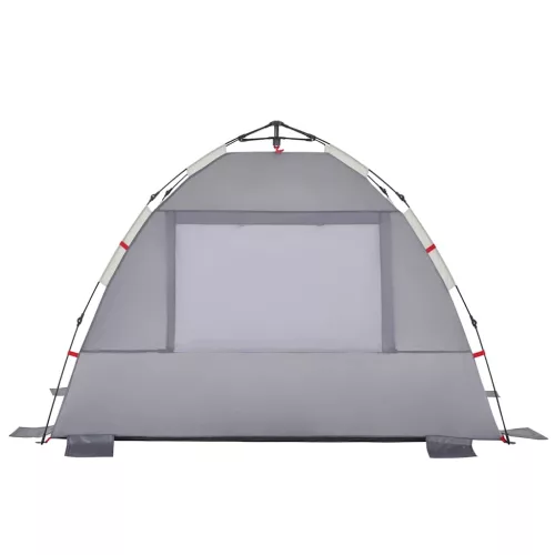  2 személyes szürke vízálló gyorskioldó strandsátor