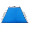  2 személyes azúrkék vízálló gyorskioldó strandsátor