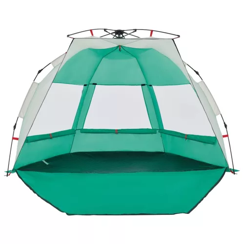  2 személyes tengerzöld vízálló gyorskioldó strandsátor