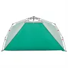  3 személyes tengerzöld vízálló felugró strandsátor