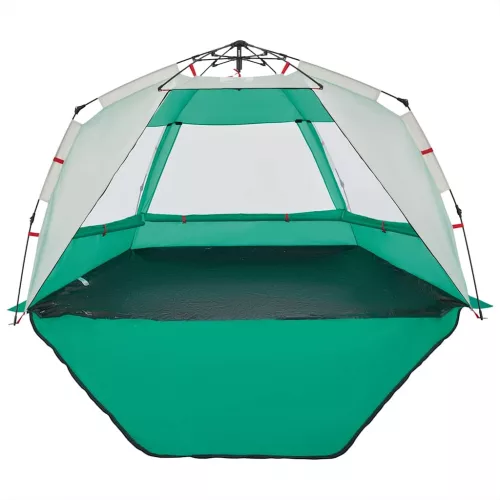  3 személyes tengerzöld vízálló felugró strandsátor