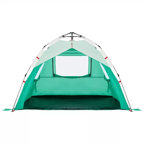  3 személyes tengerzöld vízálló felugró strandsátor