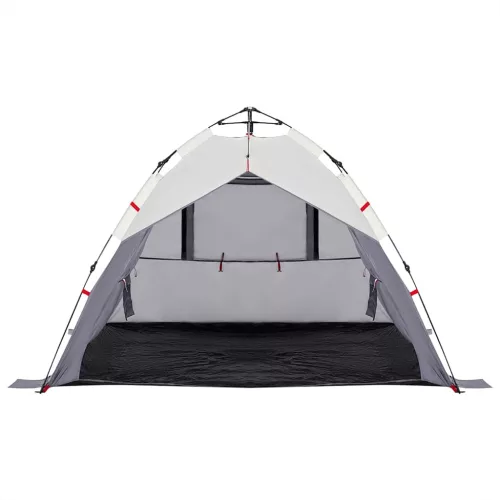  3 személyes szürke vízálló felugró strandsátor