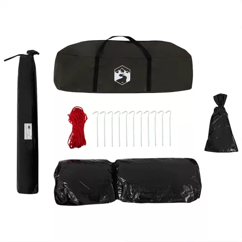  5 személyes barna vízálló horgászsátor