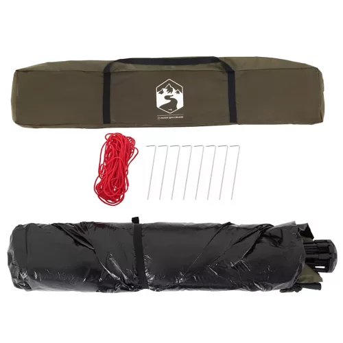  4 személyes olívazöld felugró horgászsátor