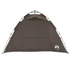  4 személyes barna felugró horgászsátor
