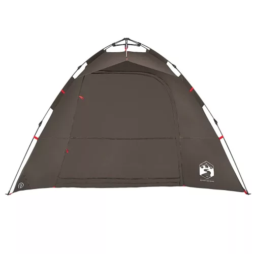  4 személyes barna felugró horgászsátor