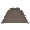  4 személyes barna felugró horgászsátor