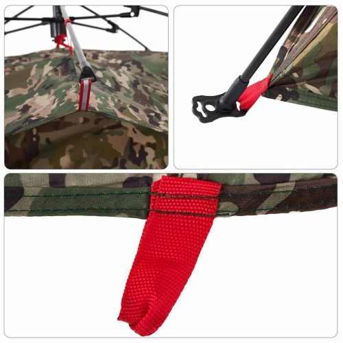  4 személyes terepszínű felugró horgászsátor