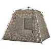  4 személyes terepszínű felugró horgászsátor