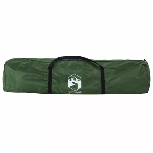  4 személyes zöld gyorskioldó kabin kempingsátor