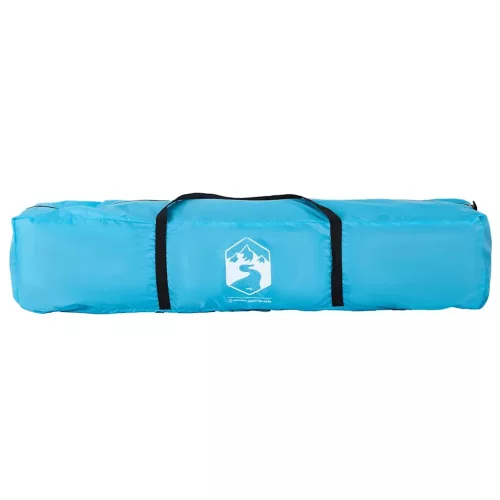  4 személyes kék gyorskioldó kabin kempingsátor