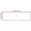  antracitszürke PVC belátás elleni erkélyparaván 400x90 cm