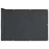  antracitszürke PVC belátás elleni erkélyparaván 300x120 cm