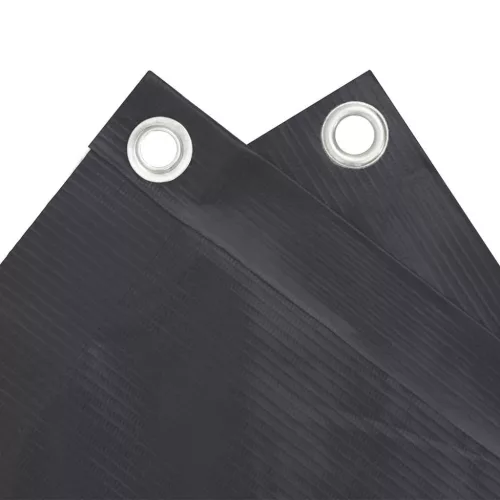  antracitszürke PVC belátás elleni erkélyparaván 300x120 cm