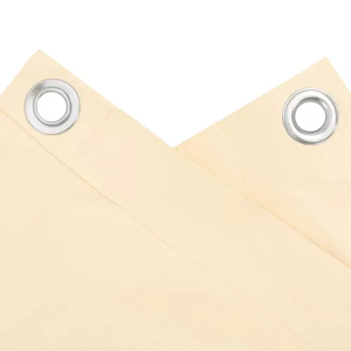  krémszínű PVC belátás elleni erkélyparaván 800x120 cm