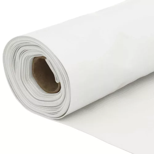  fehér PVC belátás elleni erkélyparaván 400x120 cm