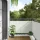 fehér PVC belátás elleni erkélyparaván 600x120 cm