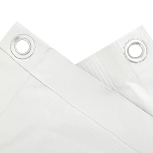  fehér PVC belátás elleni erkélyparaván 1000x120 cm